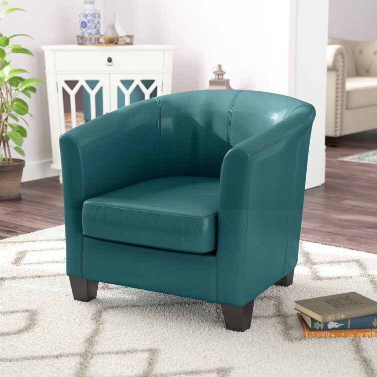 Wayfair leather deals accent chair